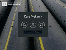 Tablet Screenshot of karemekanik.com